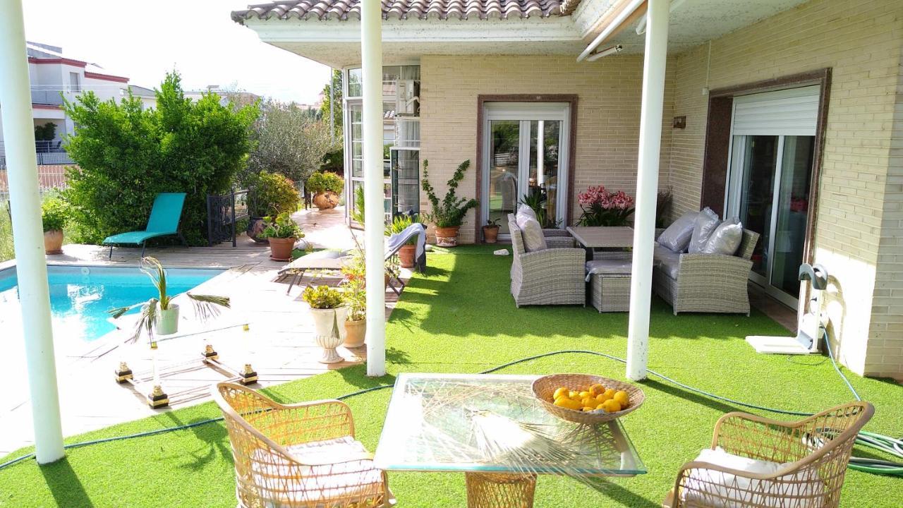 Villa Los Angeles Piscine Privee Pour 20 Personnes Сан Матеу Екстериор снимка